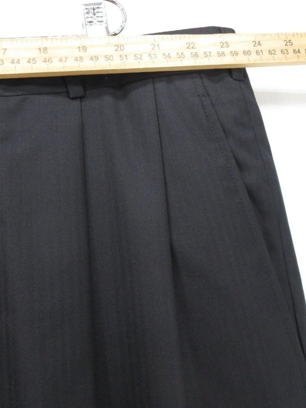 Brooks Brothers Suit 50 Golden Fleece Herringbone Wool VGT 46X30